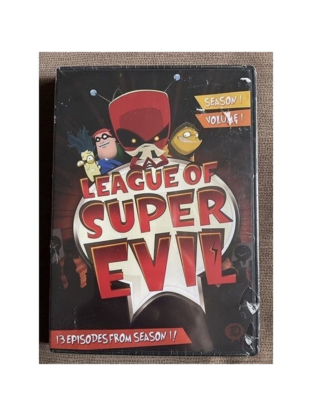 League of Super Evil: Season 1, Vol. 1 New (DVD, 2014, 2-Disc Set)